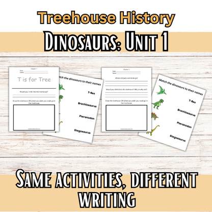 Treehouse History: History through MTH Chapter Books (K-4th)
