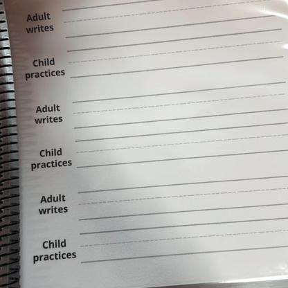 Manuscript Vocabulary Words (Handwriting L3)