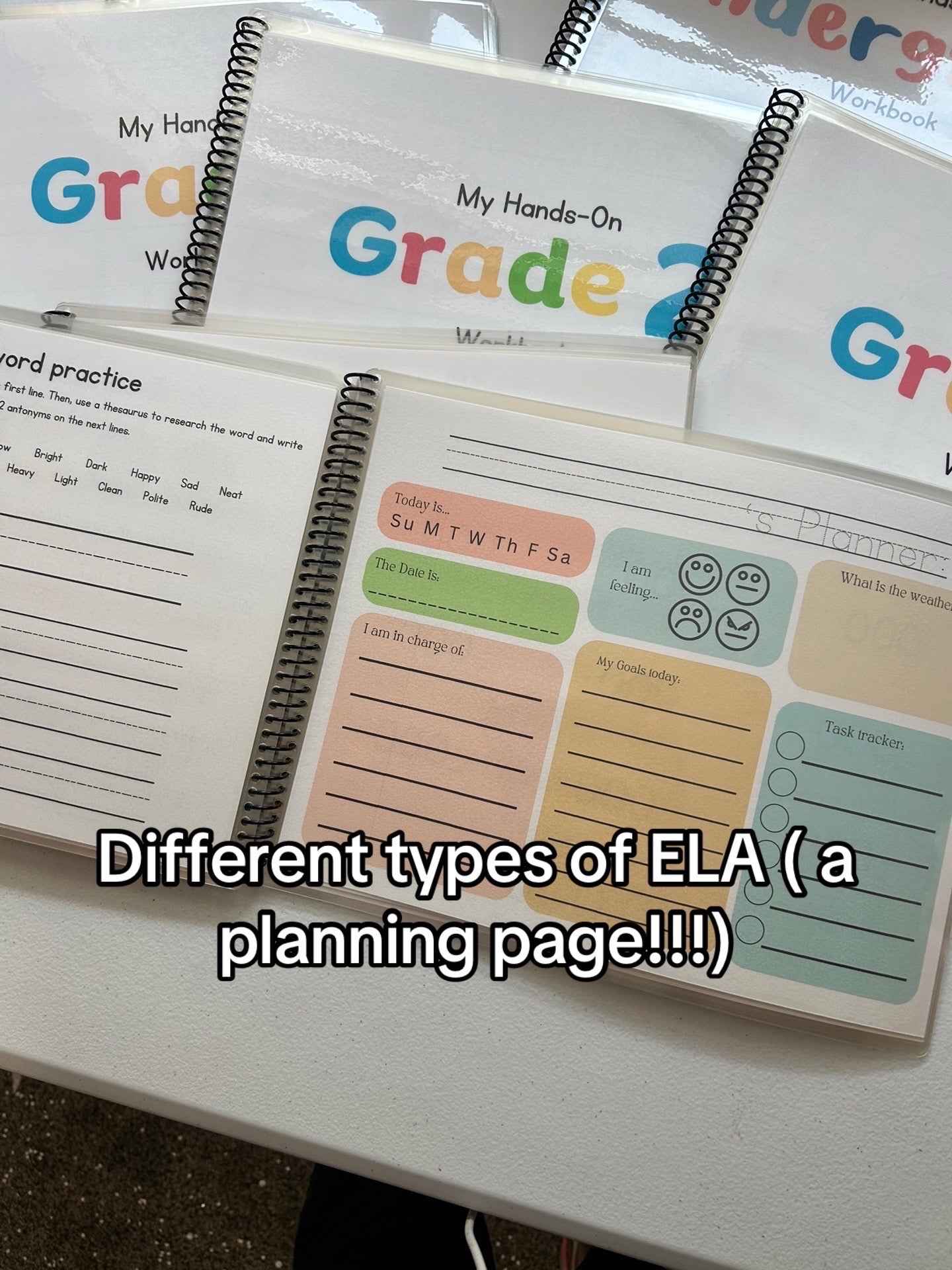 My Graded Hands on Workbooks- Preschool-5th Grade