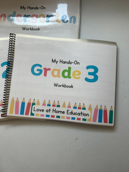 3rd GRADE My Graded Hands on Workbooks- (Learning Books)