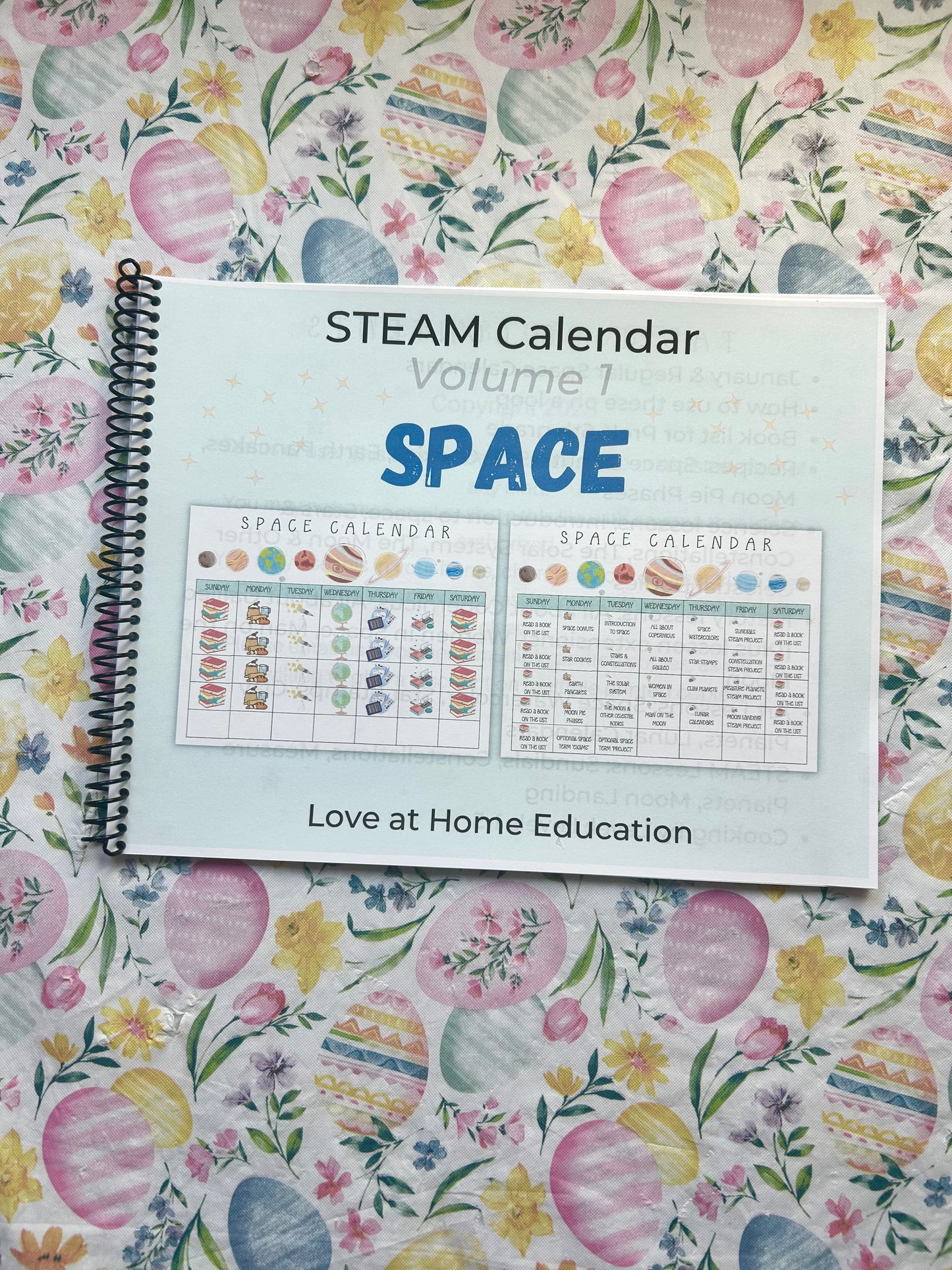 STEAM Calendars- Science Unit Studies K-6