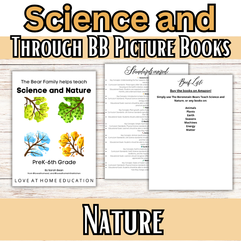 SCIENCE: The Bear Family Helps Teach Science and Nature