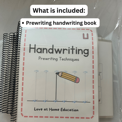 The TikTok Preschool Bundle (Full Preschool Curriculum, Calm Down Corner Posters, and Tracing Books)