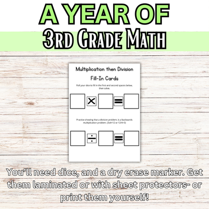 Hands on Math Learning Books (K-4)