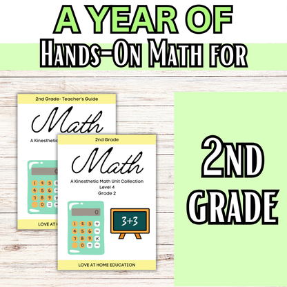 Hands on Math Learning Books (K-4)