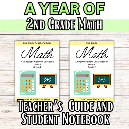 Hands on Math Learning Books (K-4)