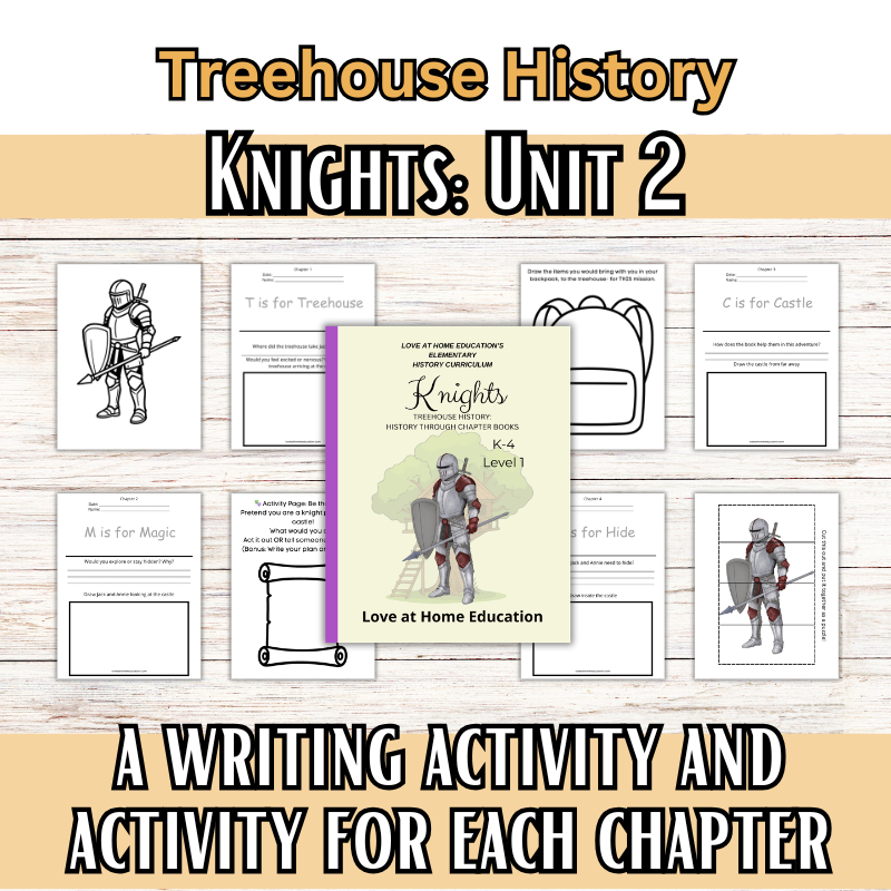 Treehouse History: History through MTH Chapter Books (K-4th)