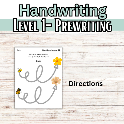 Handwriting Levels 1-4 Bundle: Manuscript