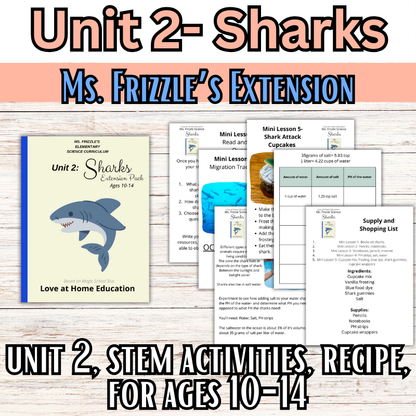 Ms. Frizzle's Elementary Science Curriculum- Extension Pack (Ages 10-14, 4th-8th grade)