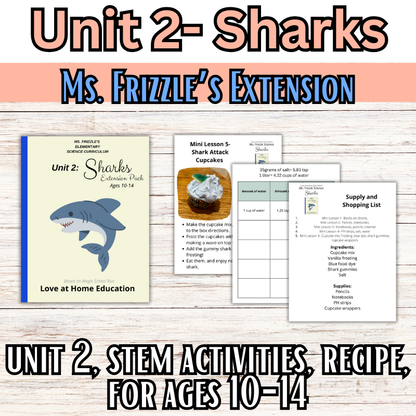 Ms. Frizzle's Elementary Science Curriculum- Extension Pack (Ages 10-14, 4th-8th grade)