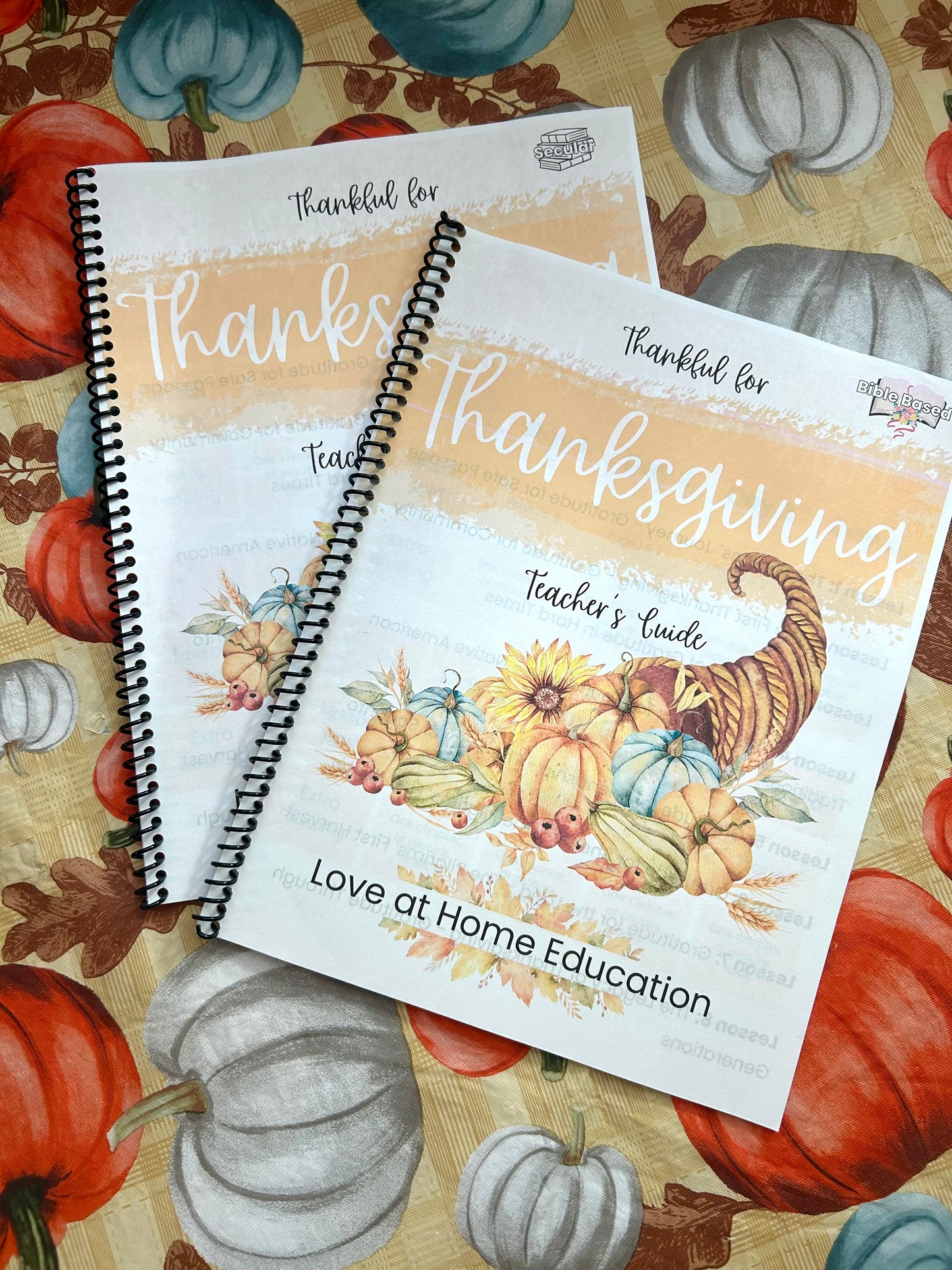 Thankful for Thanksgiving: Thanksgiving Homeschool Unit Study Collection (K-8th)