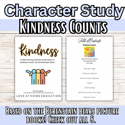 Berenstain Bears Character Studies