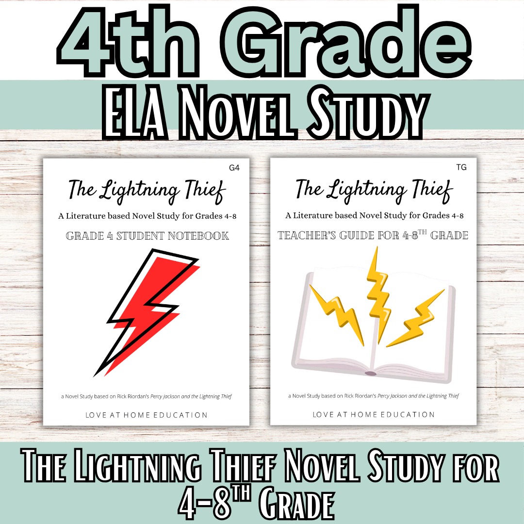 Percy Jackson and the Lightning Thief: 4-8th Grade Novel Study