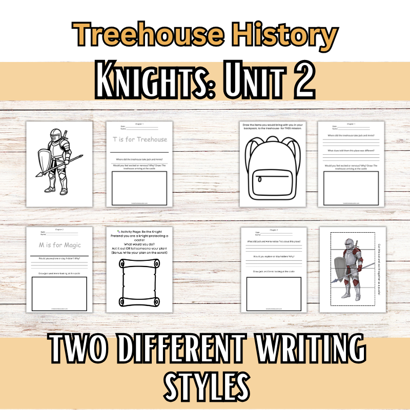 Treehouse History: History through MTH Chapter Books (K-4th)