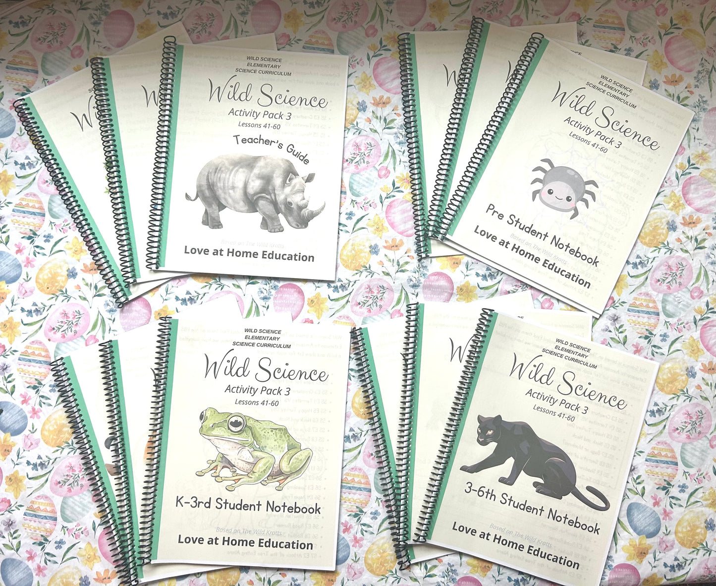 Wild Science 1-3 Bundle: Elementary Science Curriculum: Activity Books (60 Lessons)