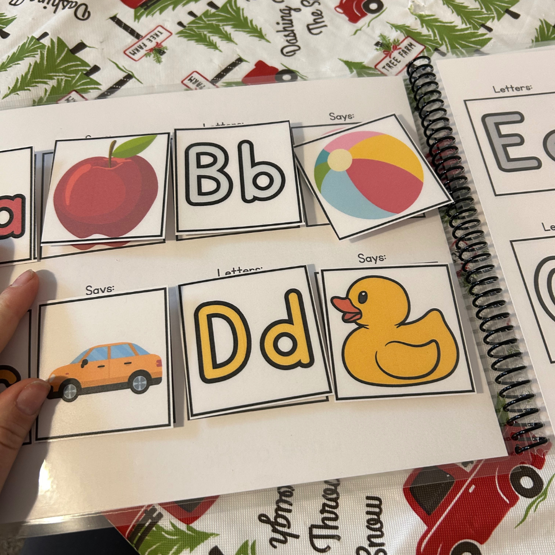 Preschool and Toddler Alphabet TRACING and BUSY BOOK!