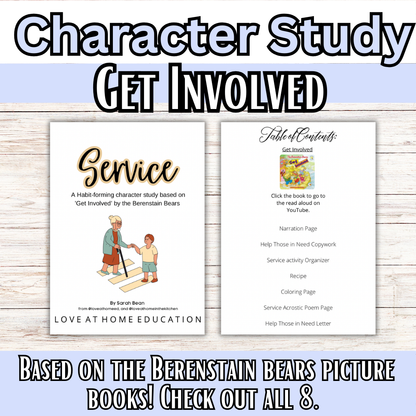 Berenstain Bears Character Studies