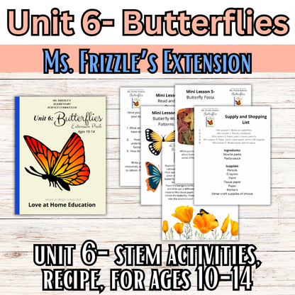 Ms. Frizzle's Elementary Science Curriculum- Extension Pack (Ages 10-14, 4th-8th grade)