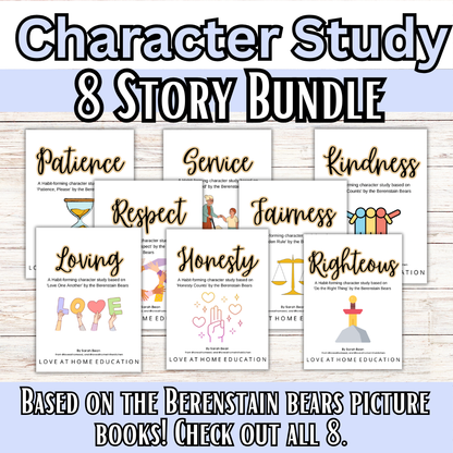 Berenstain Bears Character Studies