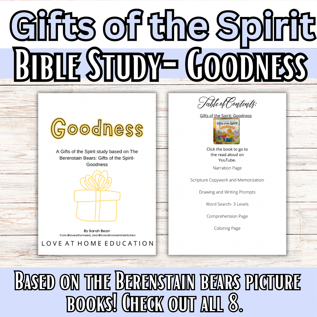 Gifts of the Spirit: a Berenstain Bears' Study