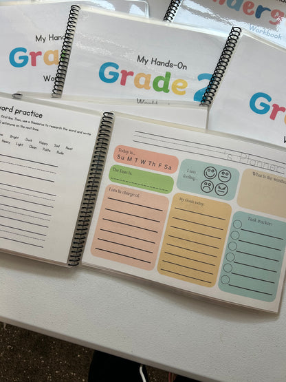4th GRADE My Graded Hands on Workbooks- (Learning Books)