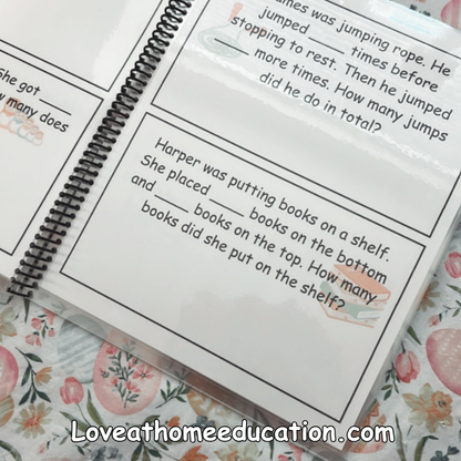 Roll & Solve: Reusable Math Book Bundle