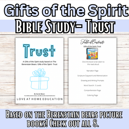 Gifts of the Spirit: a Berenstain Bears' Study
