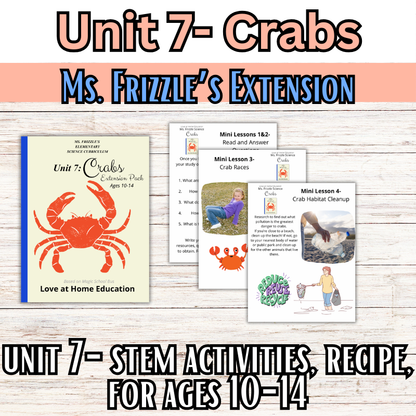 Ms. Frizzle's Elementary Science Curriculum- Extension Pack (Ages 10-14, 4th-8th grade)