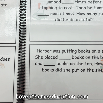 Roll & Solve: Reusable Math Book Bundle