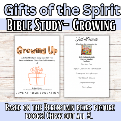 Gifts of the Spirit: a Berenstain Bears' Study