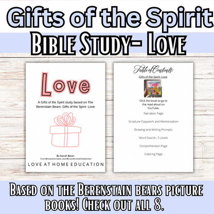 Gifts of the Spirit: a Berenstain Bears' Study