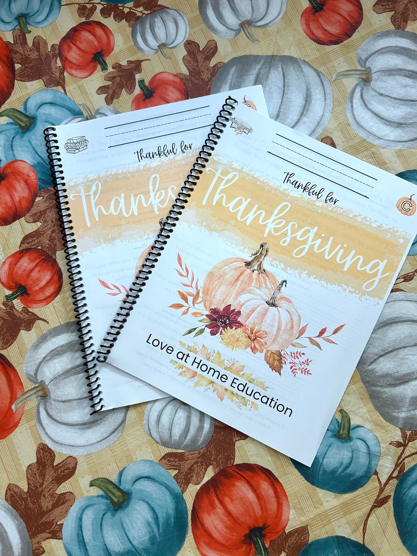 Thankful for Thanksgiving: Thanksgiving Homeschool Unit Study Collection (K-8th)