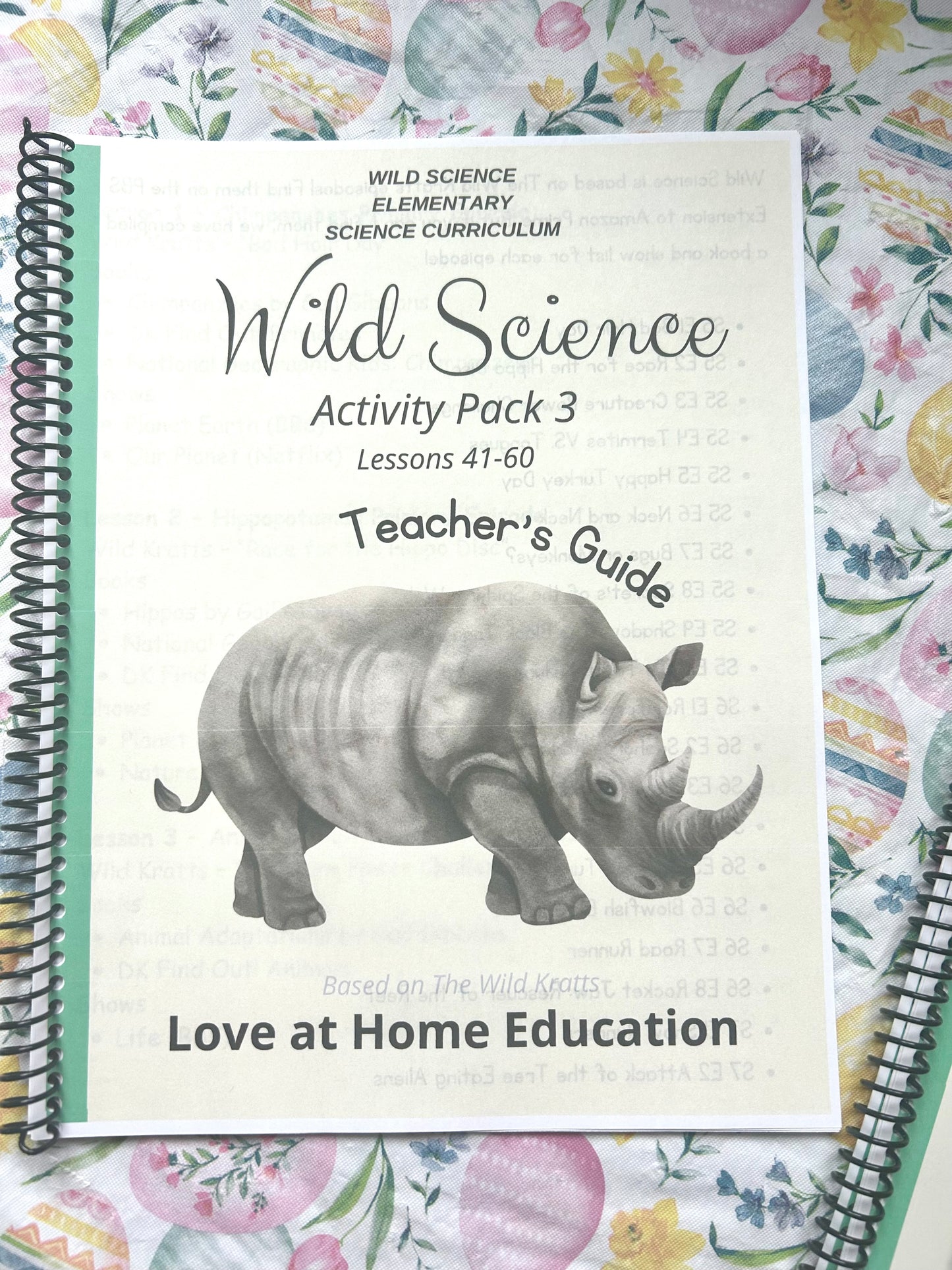Wild Science: Elementary Science Curriculum: Activity Book 3