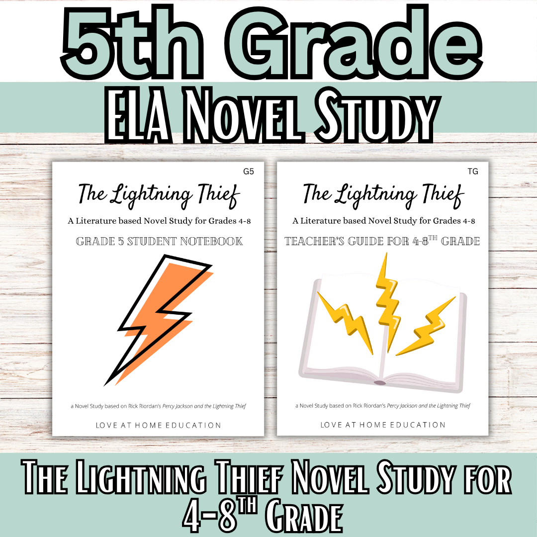 Percy Jackson and the Lightning Thief: 4-8th Grade Novel Study