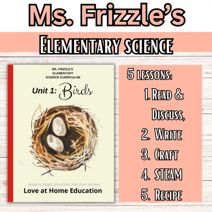 Ms. Frizzle's Elementary Science Curriculum- Original Pack (Ages 4-10, PreK-4th grade)