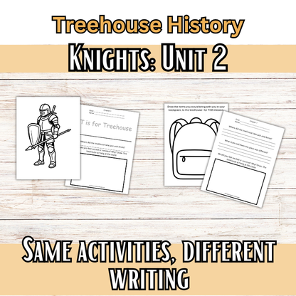 Treehouse History: History through MTH Chapter Books (K-4th)