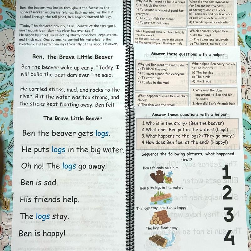 Storytime Comprehension: Inspiring Confidence in Young Readers (Mammals, Reading Comprehension) PreK-8th Grade