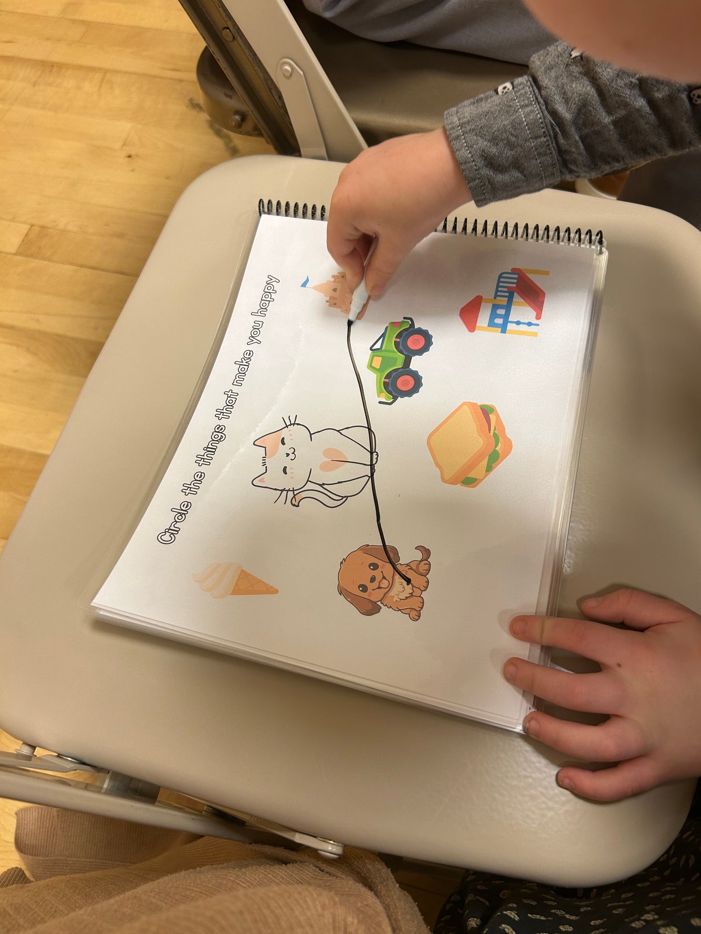 Preschool and Toddler Emotions TRACING BOOK!
