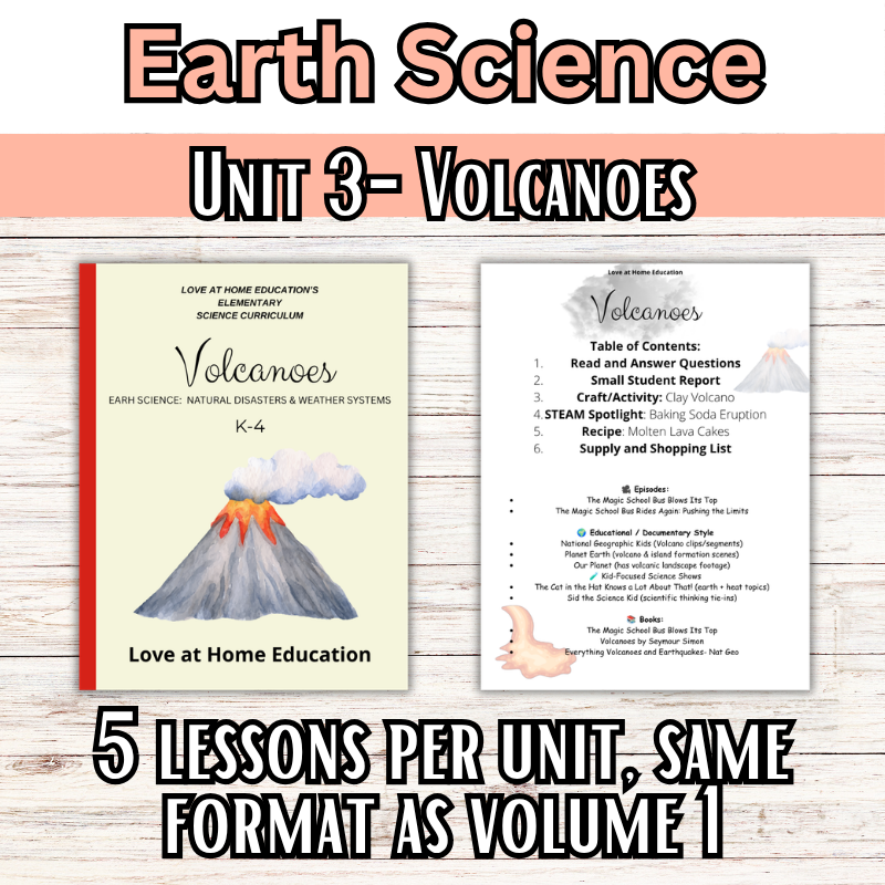 Ms. Frizzle Earth Science Addition (8 units) (K-4th) Volume 2: Units 1-8