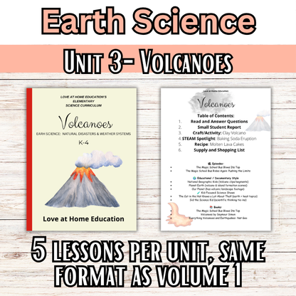 Ms. Frizzle Earth Science Addition (8 units) (K-4th) Volume 2: Units 1-8