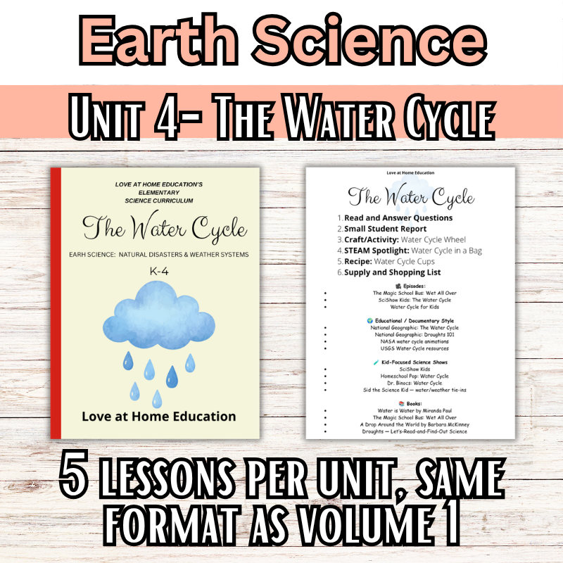 Ms. Frizzle Earth Science Addition (8 units) (K-4th) Volume 2: Units 1-8