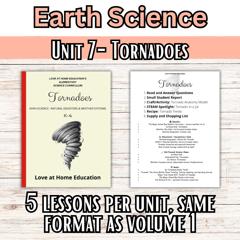 Ms. Frizzle Earth Science Addition (8 units) (K-4th) Volume 2: Units 1-8