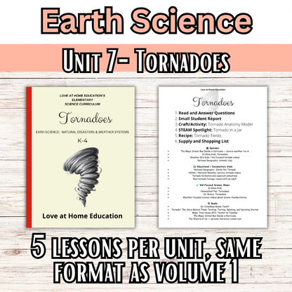 Ms. Frizzle Earth Science Addition (8 units) (K-4th) Volume 2: Units 1-8