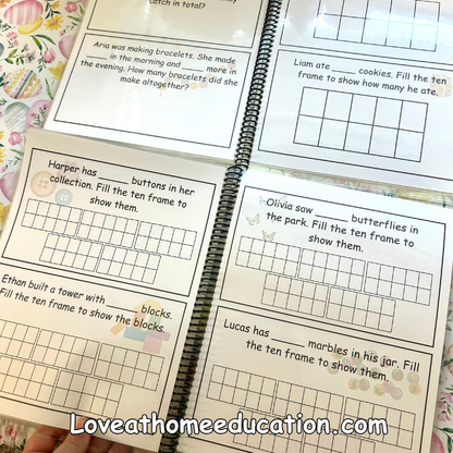 Roll & Solve: Reusable Math Book Bundle