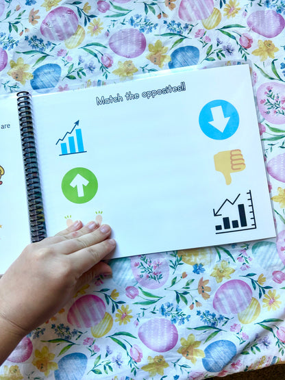 Opposites Preschool Tracing book