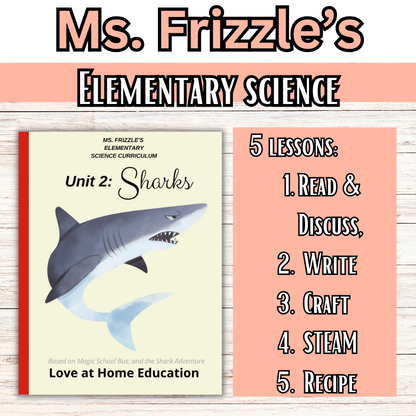 Ms. Frizzle's Elementary Science Curriculum- Original Pack (Ages 4-10, PreK-4th grade)