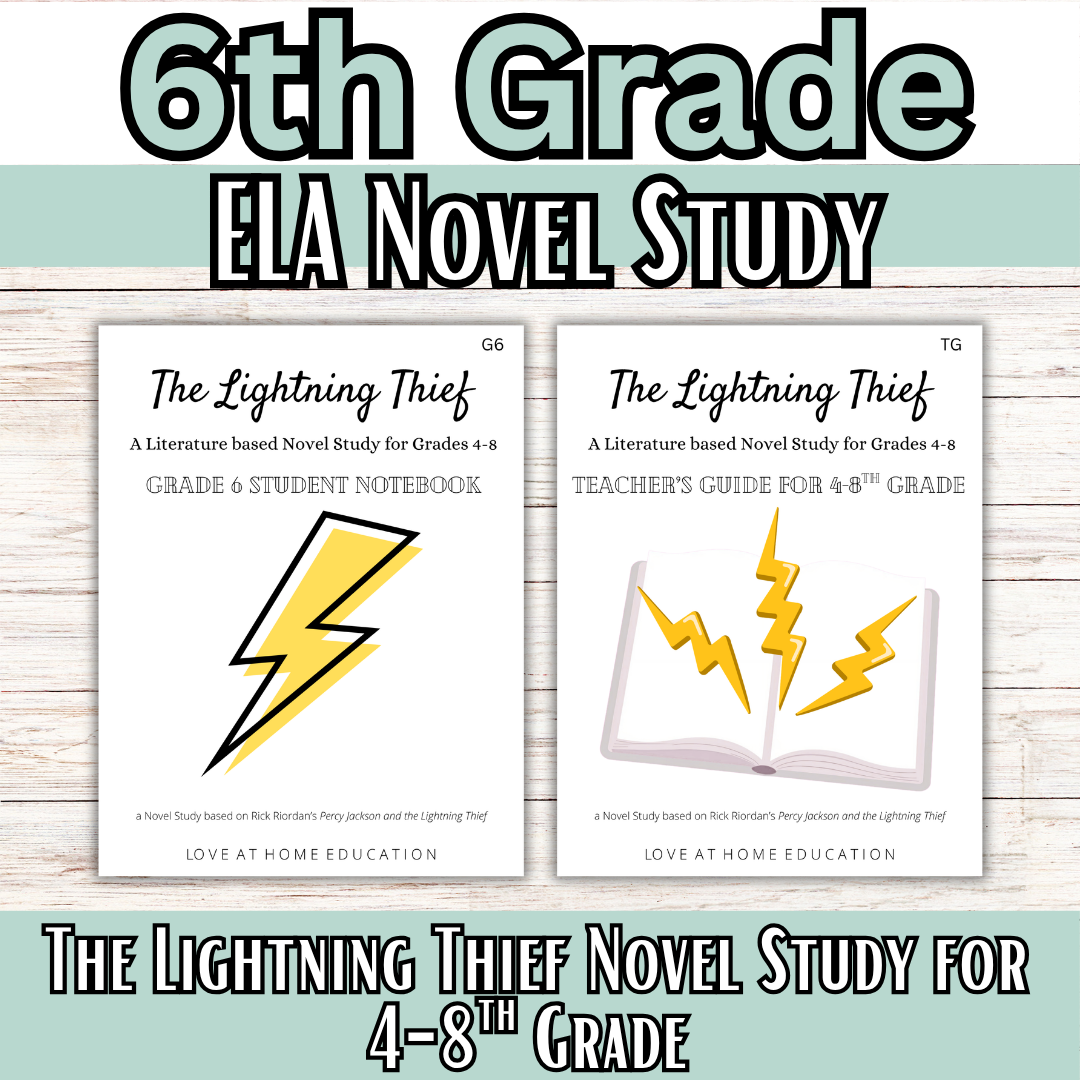Percy Jackson and the Lightning Thief: 4-8th Grade Novel Study