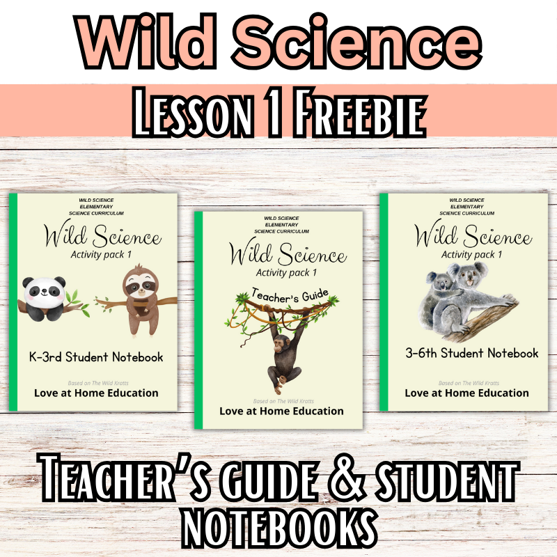 Wild Science: Elementary Science Curriculum: Activity Book 1