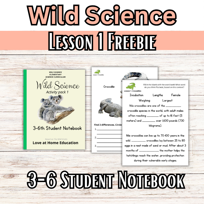 Wild Science: Elementary Science Curriculum: Activity Book 1