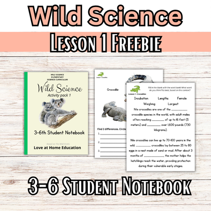 Wild Science: Elementary Science Curriculum: Activity Book 1